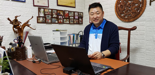 14년 간 골프용품 업종에서 성장해온 지억만 사장