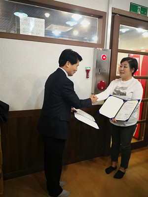 한중최고경영자과정 11기 모교 창원대학 방문