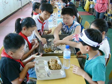 청도정양학교, 한국 보성초등학교 학생들과 친선 교류