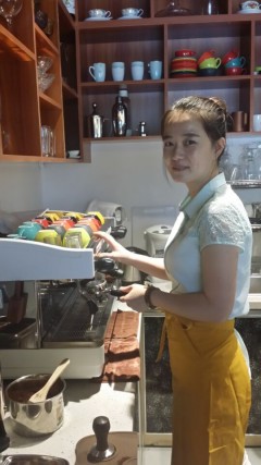 교주 만델링커피숍 이홍화 대표