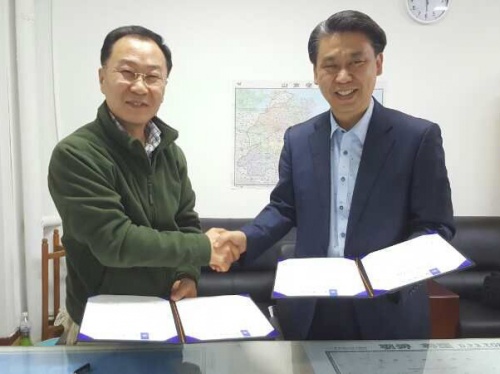 한국 광신대학교 칭다오대학과 자매결연