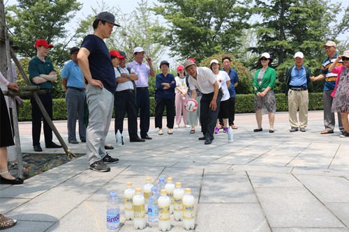 칭다오오상향우회 노인팀 설립