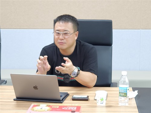 일본 아지반화장품 중국총판 이광춘 사장