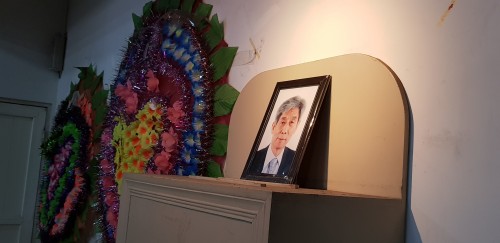 원로시인 이상각 선생 고별식 청도서