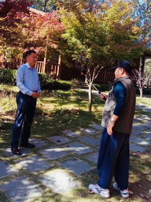 칭다오조선족작가협회 가을철문화탐방행사 가져