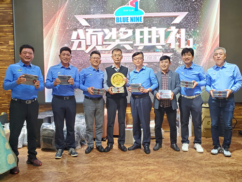 란지우골프팀 칭다오서 떳다