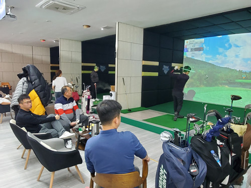 목단강골프팀 신년행사 개최