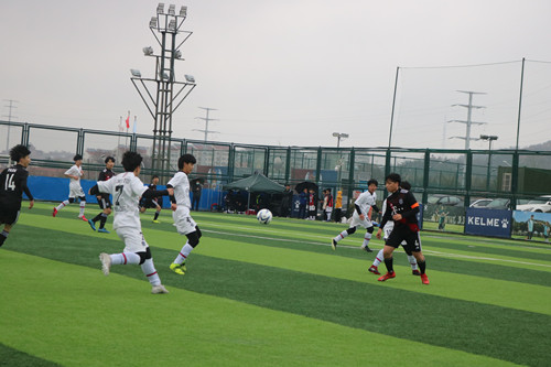 제9회 재중국산둥성대한축구협회장배 청소년클럽 축구대회 진행
