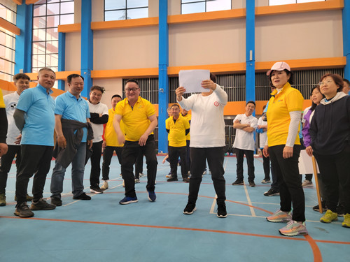 옌타이 70~73띠모임 운동회 진행